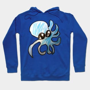 Cute Octopus Drawing Hoodie